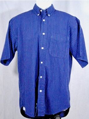 Vintage Haggar Short Sleeve Sport Shirt - Mens Medium